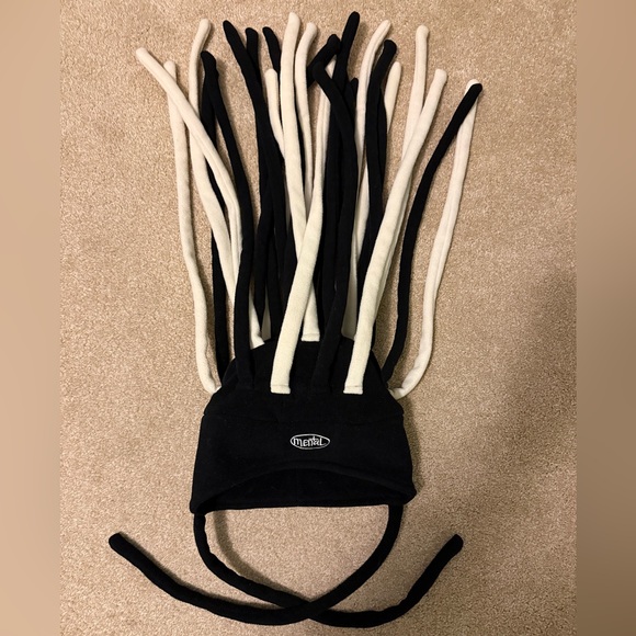 Mental Other - Mental Vintage Black and White Tentacle Hat